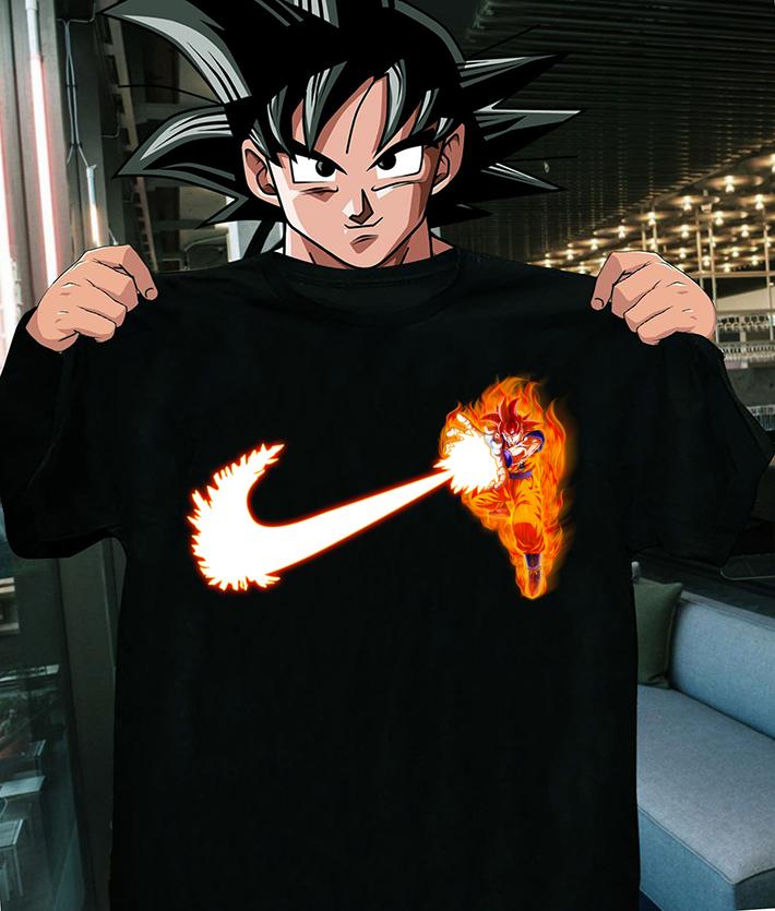 Dragon Ball Super Son Goku God Kamehameha Super Saiyan t-shirt shirt