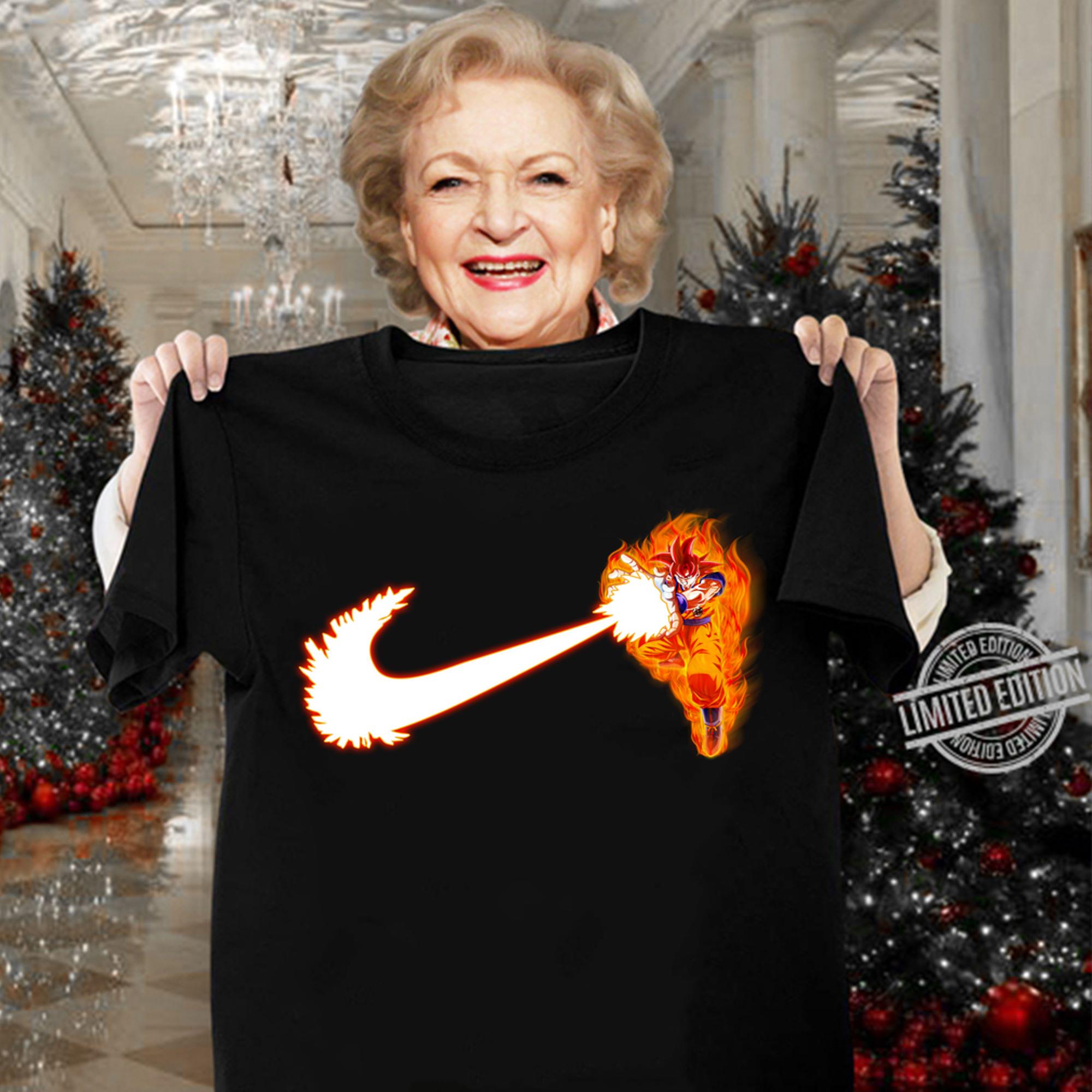 Dragon Ball Super Son Goku God Kamehameha Super Saiyan t-shirt woman shirt