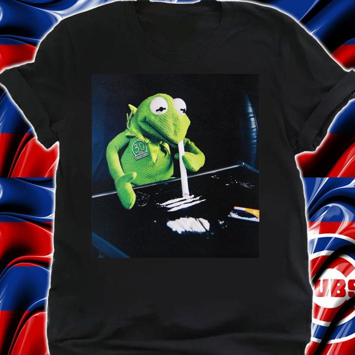 Kermit The Frog Doing Coke t-shirt shirt
