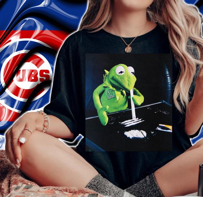 Kermit The Frog Doing Coke t-shirt woman shirt