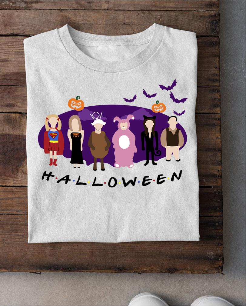The One with the Halloween Party Halloween Friends TV Series t-shirt shirt