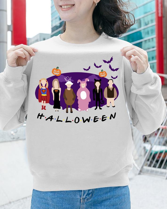 The One with the Halloween Party Halloween Friends TV Series t-shirt sweatshirt