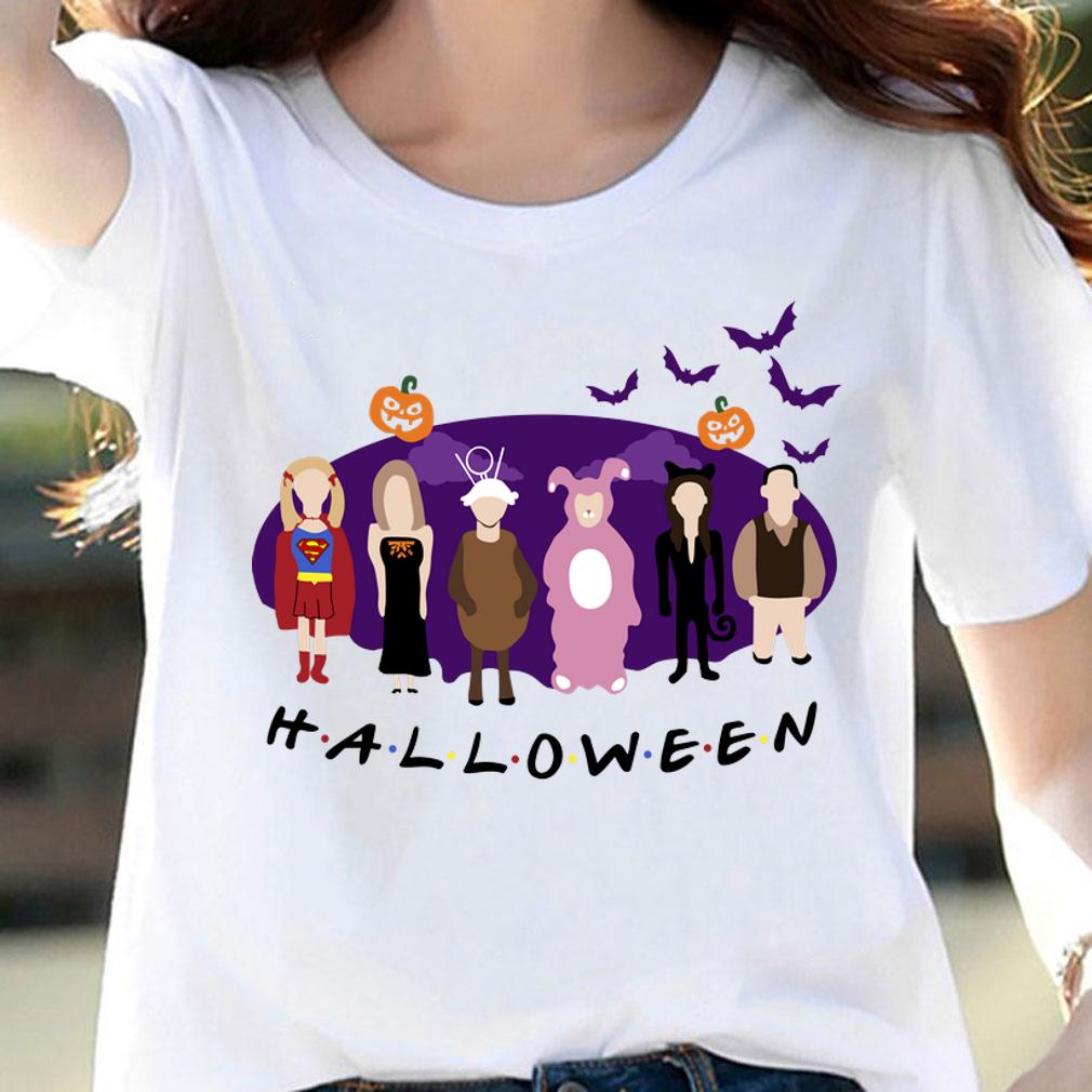 The One with the Halloween Party Halloween Friends TV Series t-shirt woman shirt