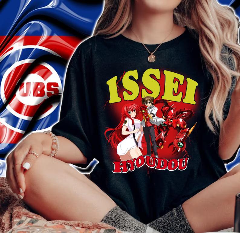 Issei Hyoudou High School DxD Anime Characters t-shirt woman shirt