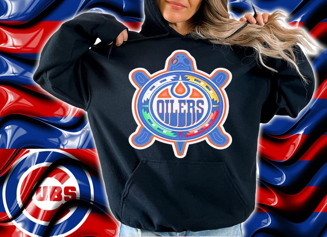 Edmonton Oilers Turtle t-shirt hoodie