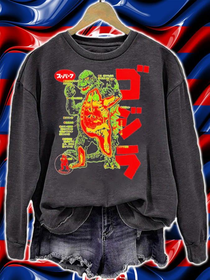 Antatomical Godzilla vintage shirt t-shirt sweatshirt