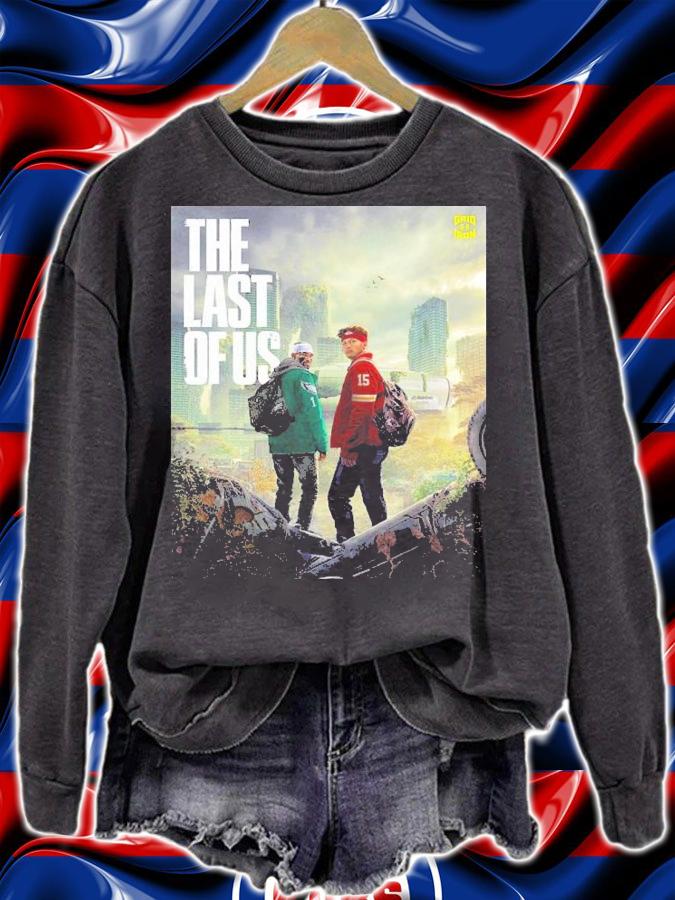 Eagles Vs Chiefs Last Of Us Super Bowl LVII 2023 Shirt t-shirt sweatshirt