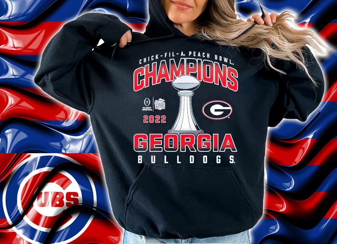 Georgia Bulldogs College Football Playoff 2022 Peach Bowl Champions Hometown Celebration shirt t-shirt hoodie