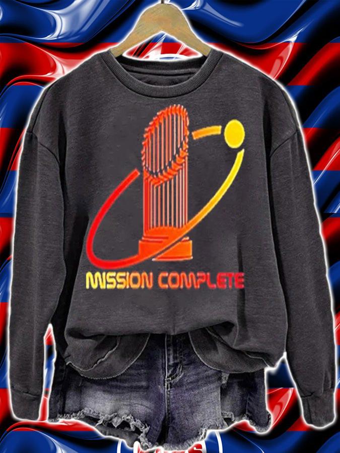 Houston Astros champions mission complete shirt t-shirt sweatshirt