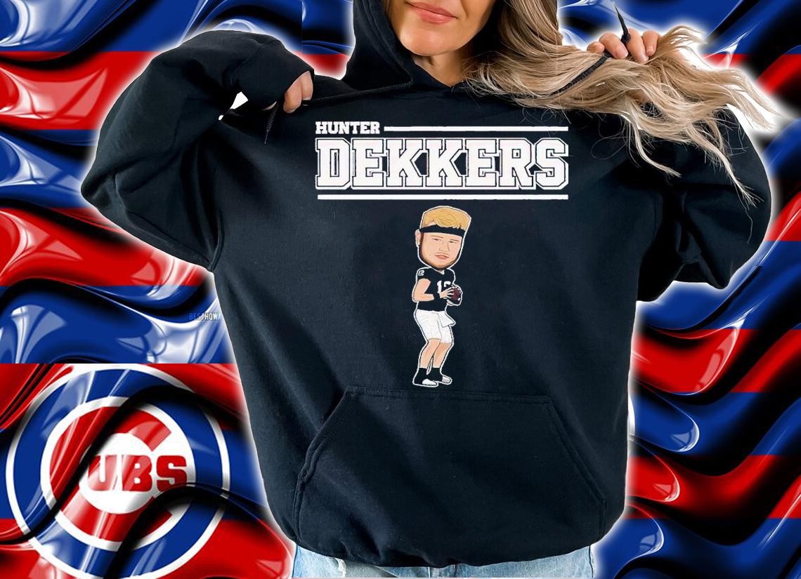 Hunter Dekkers caricature shirt t-shirt hoodie