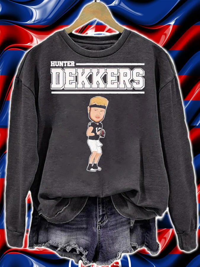 Hunter Dekkers caricature shirt t-shirt sweatshirt