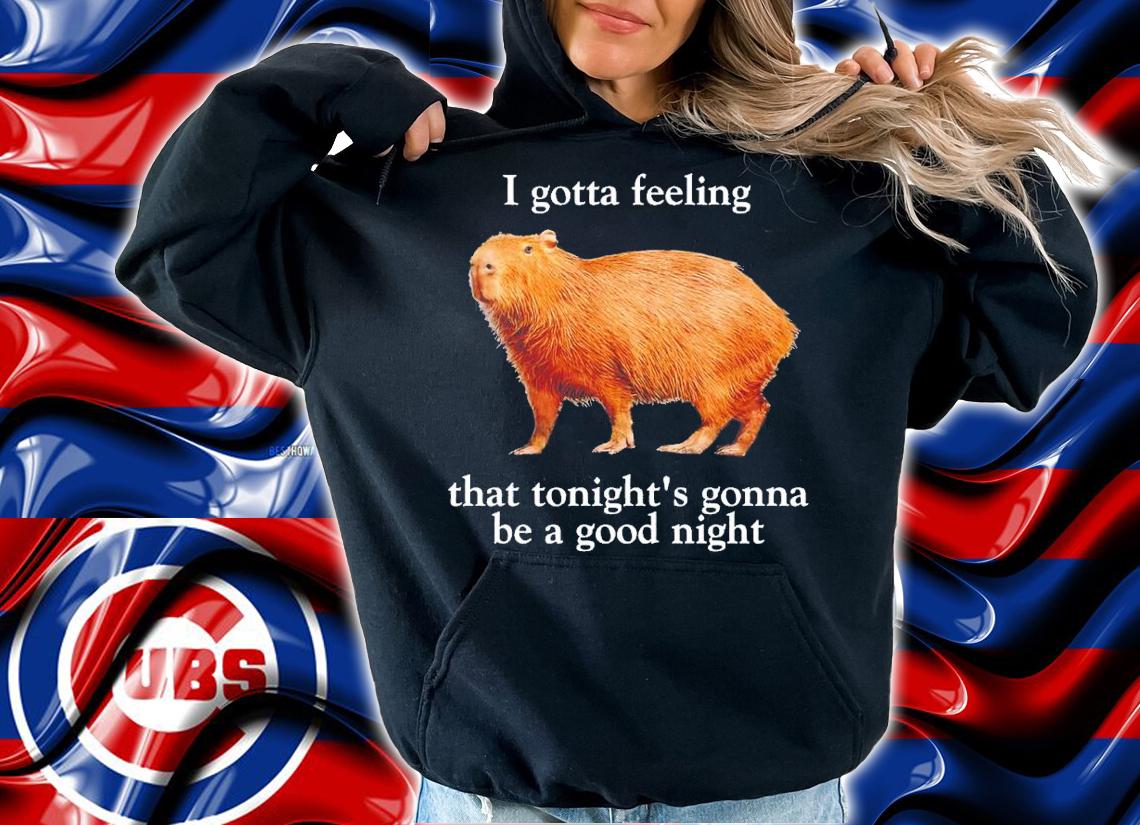 I gotta feeling that tonight's gonna be a good night shirt t-shirt hoodie