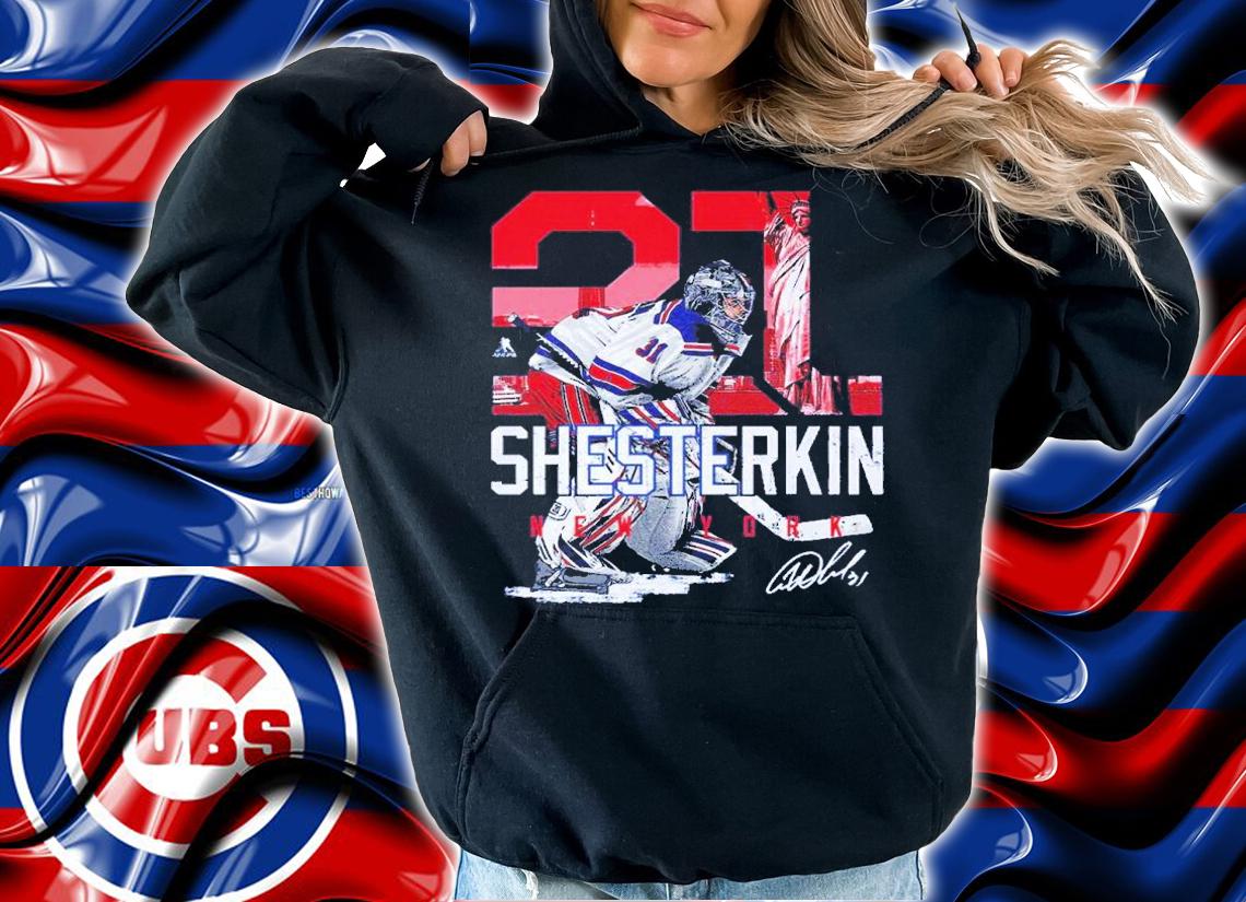 Igor Shesterkin New York R Landmark Hockey Shirt t-shirt hoodie