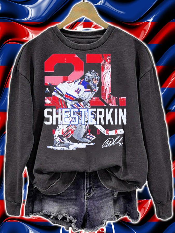 Igor Shesterkin New York R Landmark Hockey Shirt t-shirt sweatshirt