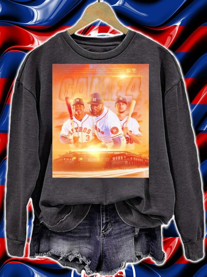 Houston Astros Game 4 MLB World Series 2022 Shirt t-shirt sweatshirt