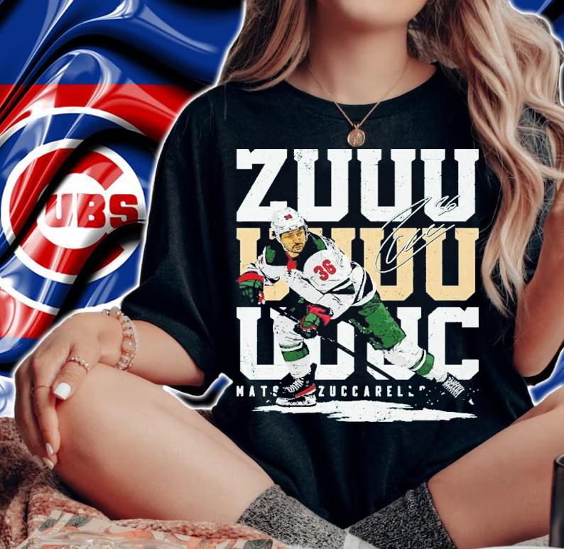 Mats Zuccarello Minnesota ZUUUC Hockey Shirt t-shirt woman shirt
