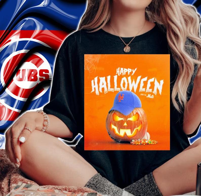 New York Mets Happy Halloween From The Mets Shirt t-shirt woman shirt
