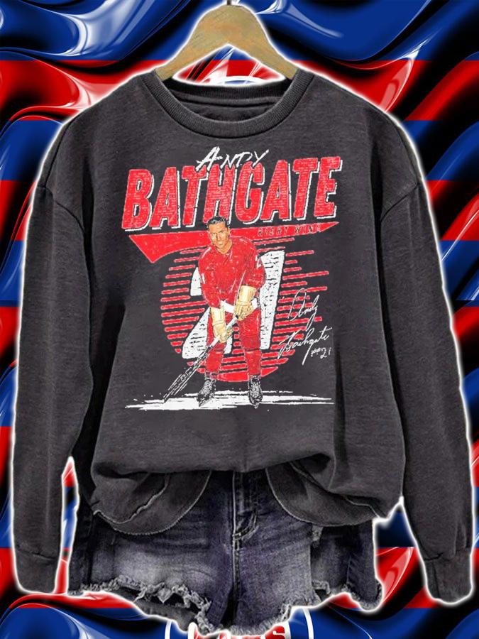 Nice andy Bathgate Detroit Comet Hockey Shirt t-shirt sweatshirt