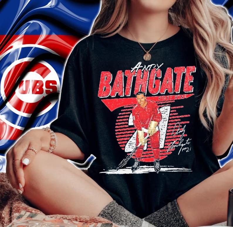 Nice andy Bathgate Detroit Comet Hockey Shirt t-shirt woman shirt