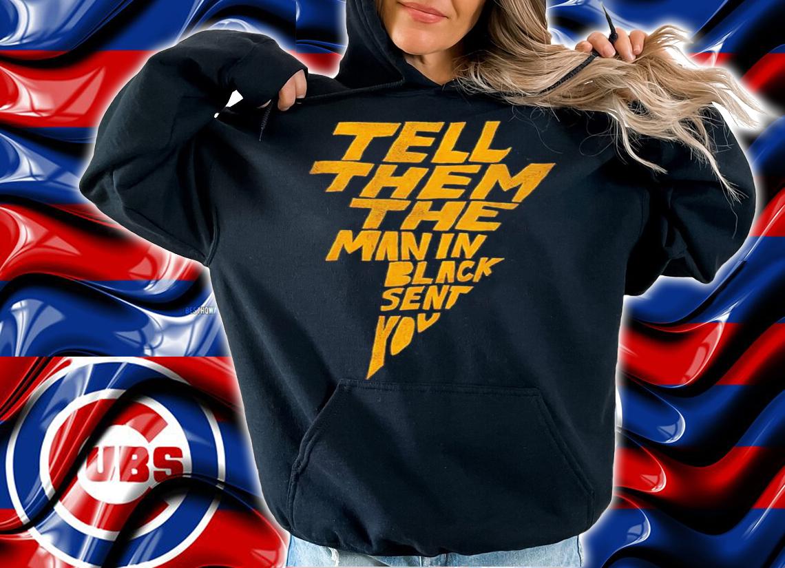 Black Adam Tell them the man in black sent you shirt t-shirt