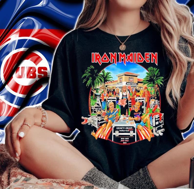 Iron Maiden Florida 2022 Event Shirt t-shirt woman shirt
