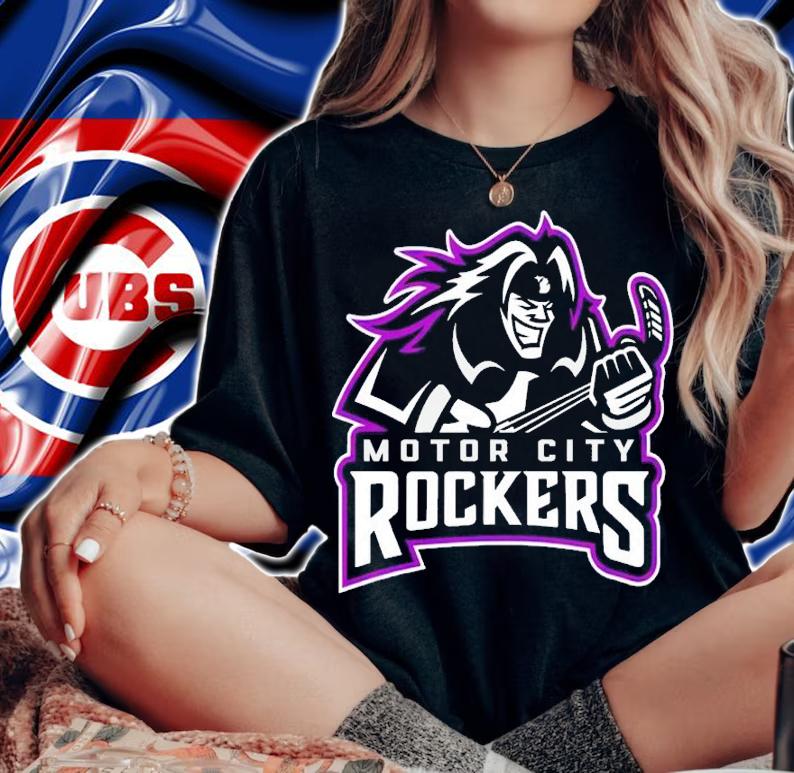 Motor City Rockers Logo shirt t-shirt woman shirt