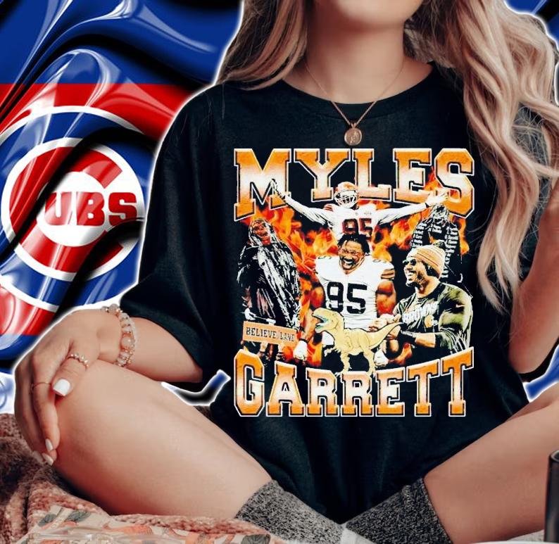 Myles Garrett Jurassic Myles Dinosaur Grim Reaper Cleveland Browns shirt t-shirt