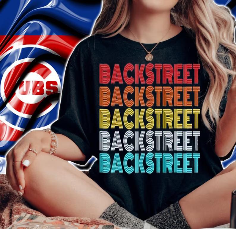 Retro Vintage Backstreet T-shirt t-shirt woman shirt