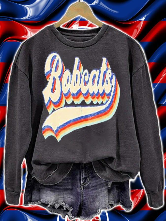 Bobcats Sports Name Vintage Retro Shirt t-shirt