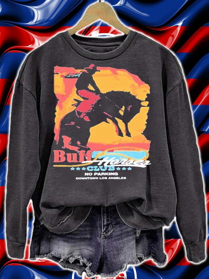 Buff Horses Club shirt t-shirt sweatshirt