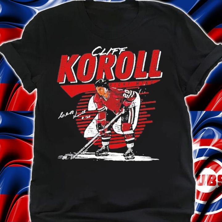 Cliff Koroll Chicago Comet Hockey Shirt t-shirt