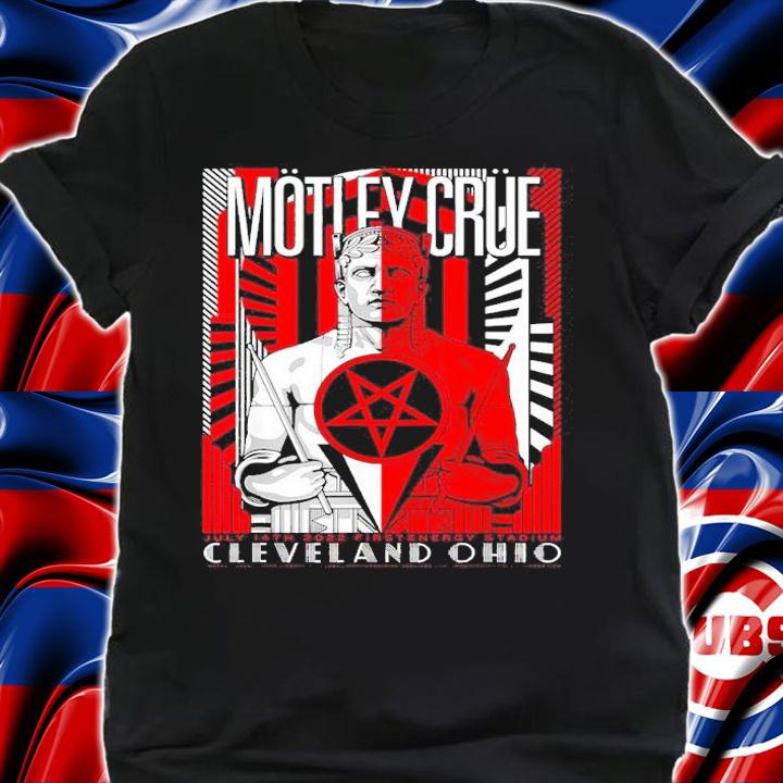 Mtley Cre The Stadium Tour Cleveland Event shirt t-shirt shirt