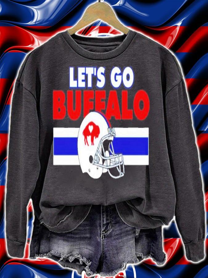 Let's Go Buffalo The Helmet Team Buffalo Bills Shirt t-shirt