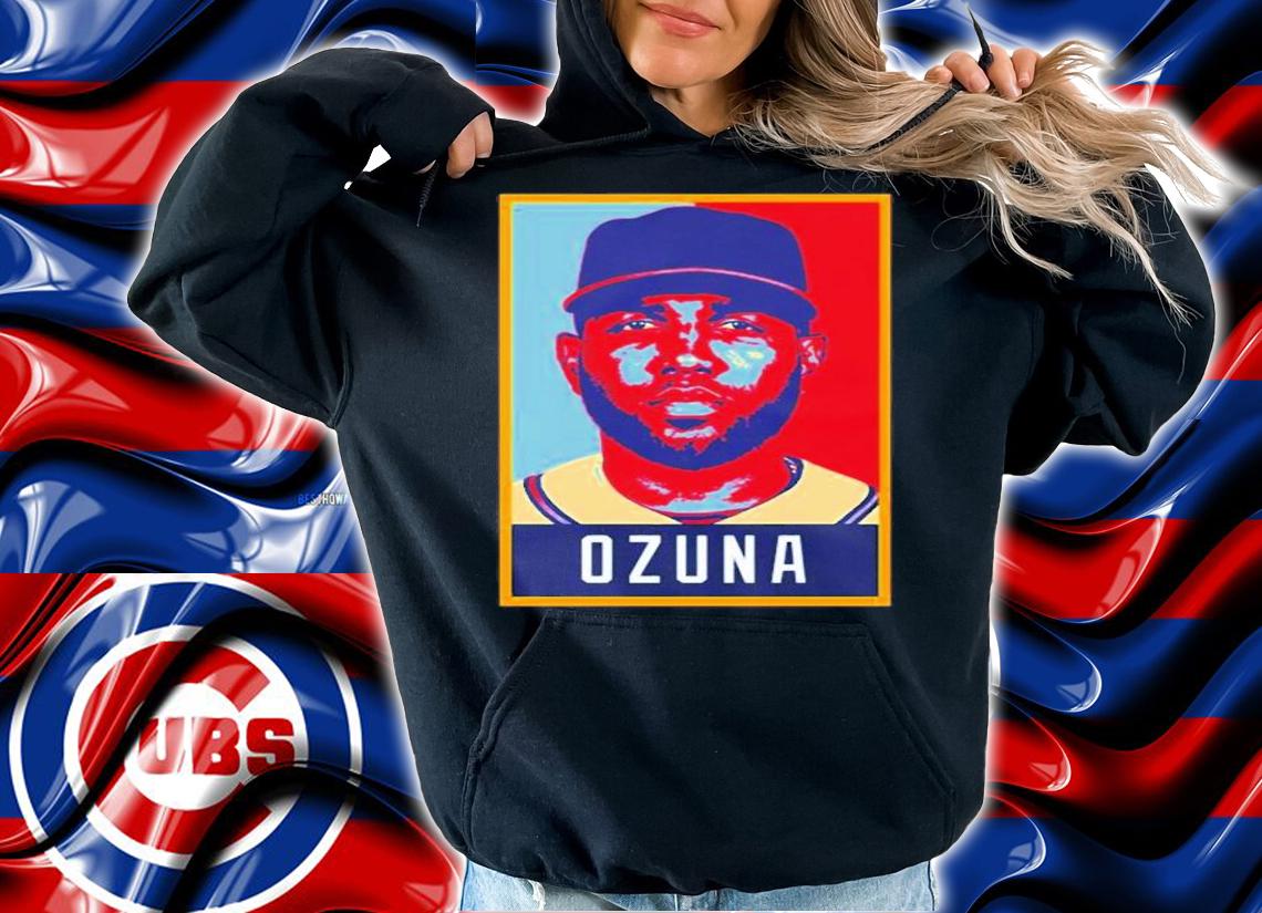 Marcell Ozuna Portrait Baseball T-Shirt t-shirt