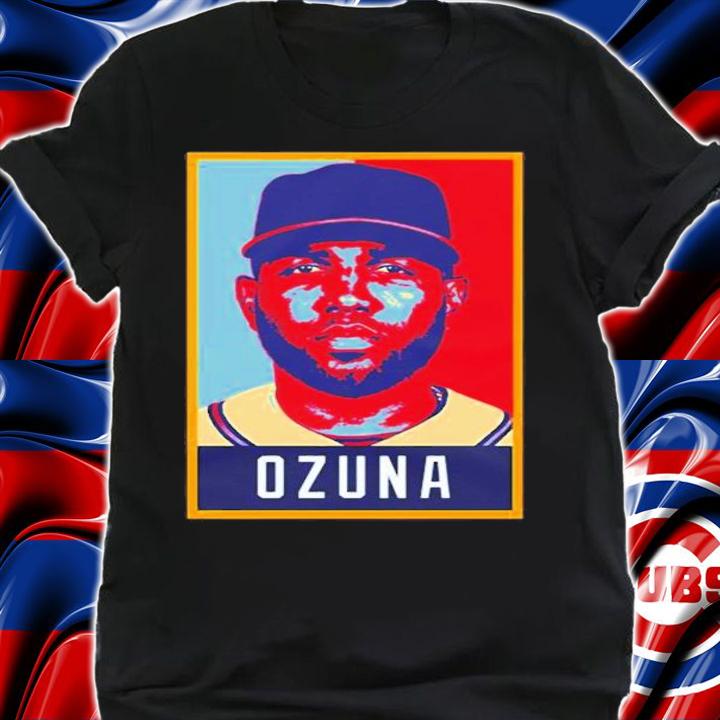 Marcell Ozuna Portrait Baseball T-Shirt t-shirt