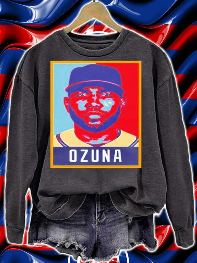 Marcell Ozuna Portrait Baseball T-Shirt t-shirt