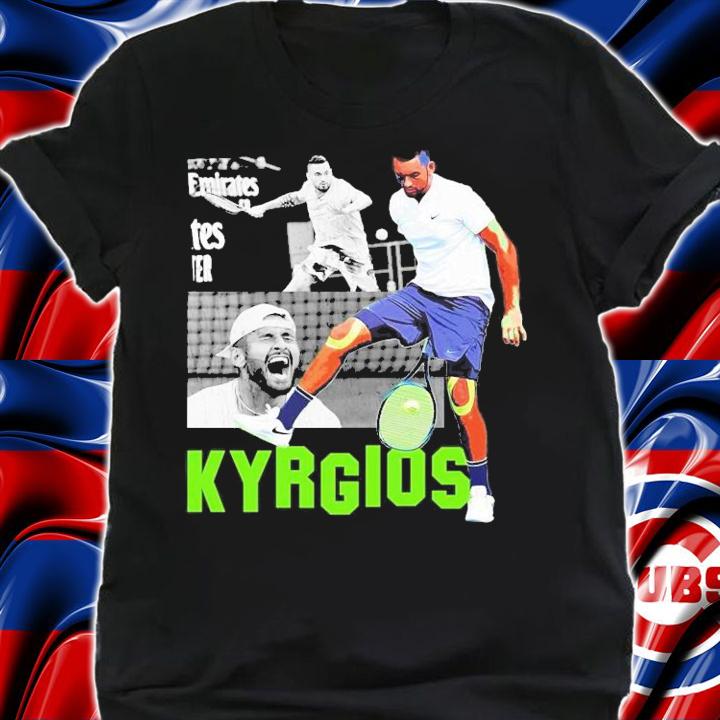 Pro Tennis Player Nick Kyrgios T-Shirt t-shirt