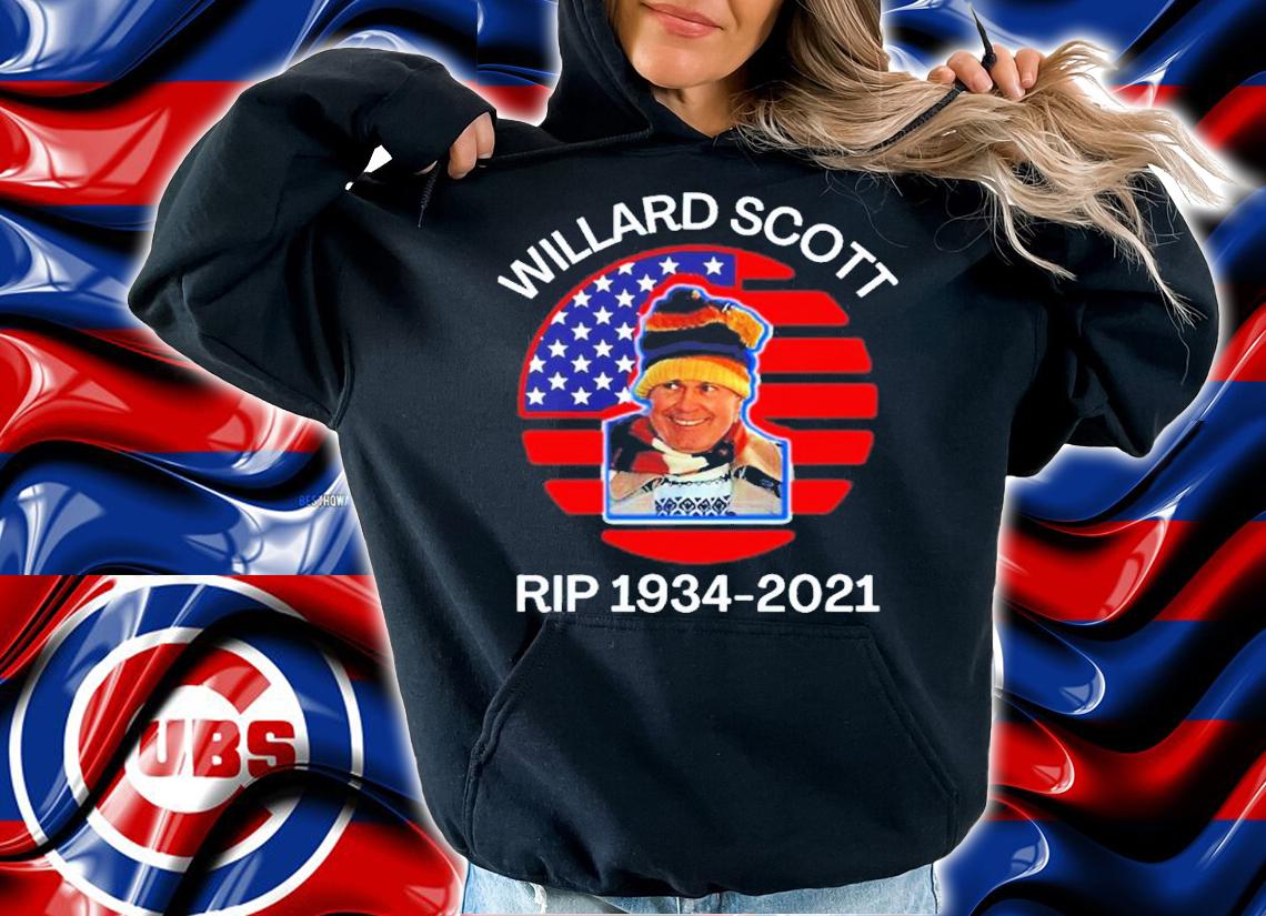 Rip The Legend 1934 2021 Willard Scott shirt t-shirt hoodie