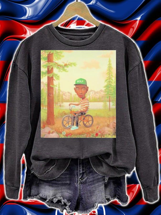Biker Garden Flower Golf Art Tyler Shirt t-shirt sweatshirt