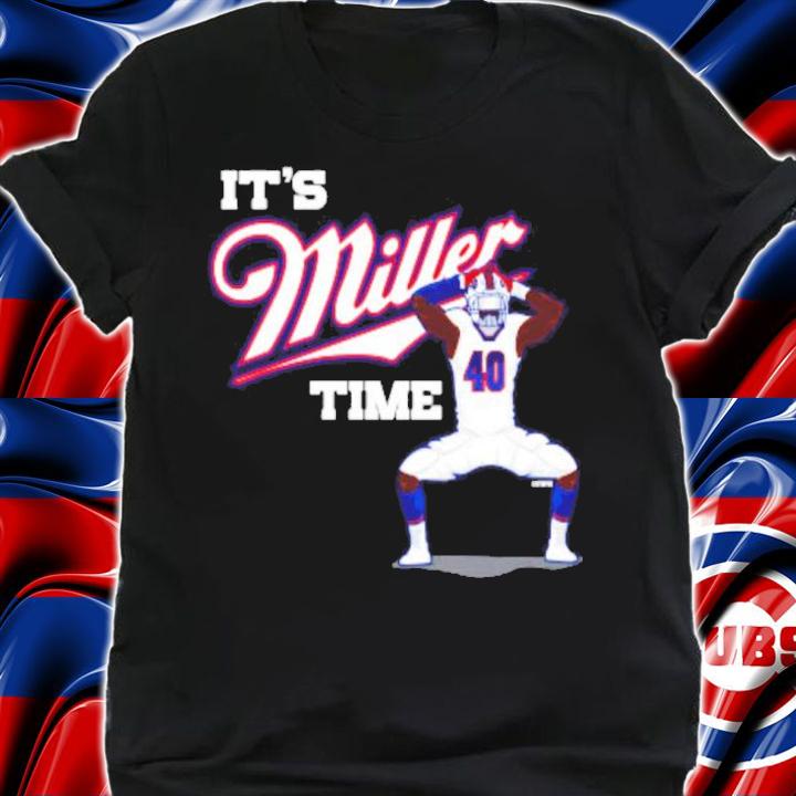 Buffalo Bills It's Miller Time Shirt t-shirt