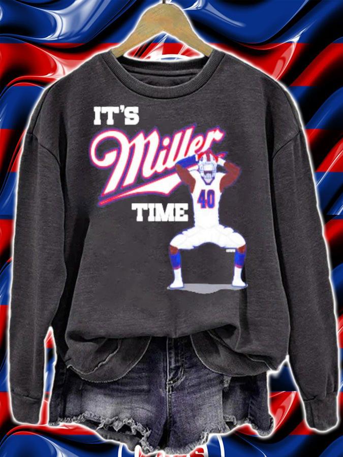 Buffalo Bills It's Miller Time Shirt t-shirt