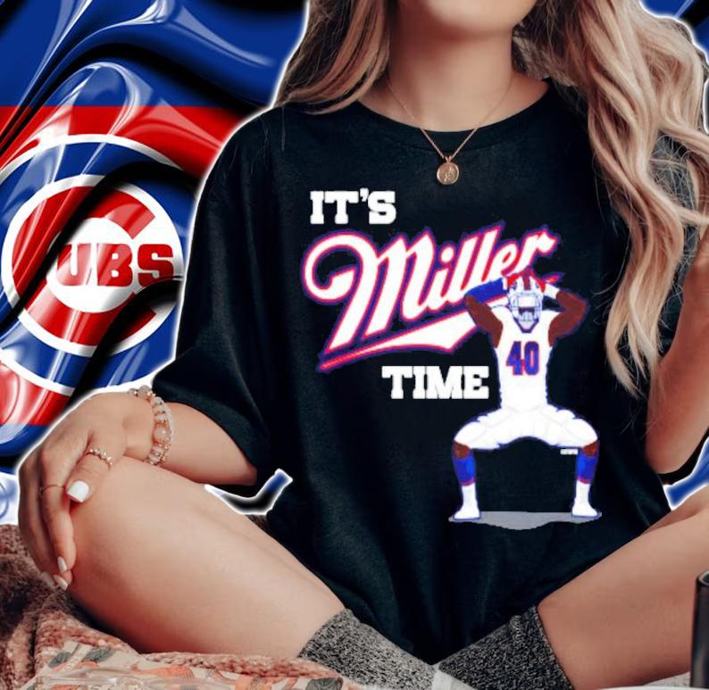 Buffalo Bills It's Miller Time Shirt t-shirt