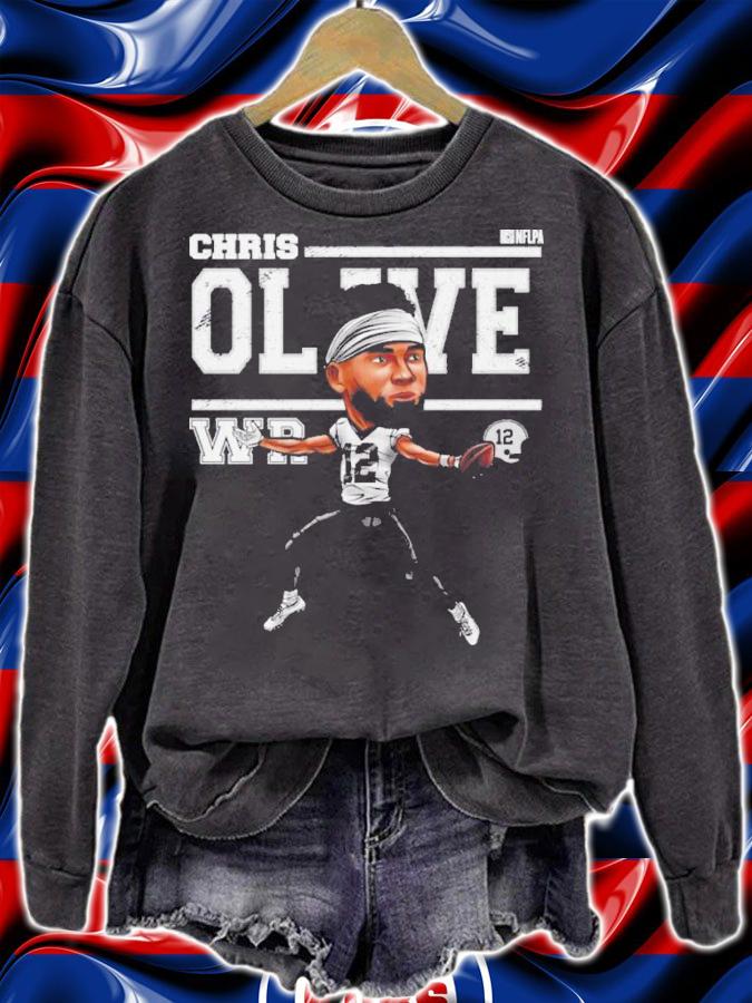Chris Olave New Orleans Cartoon Football Shirt t-shirt