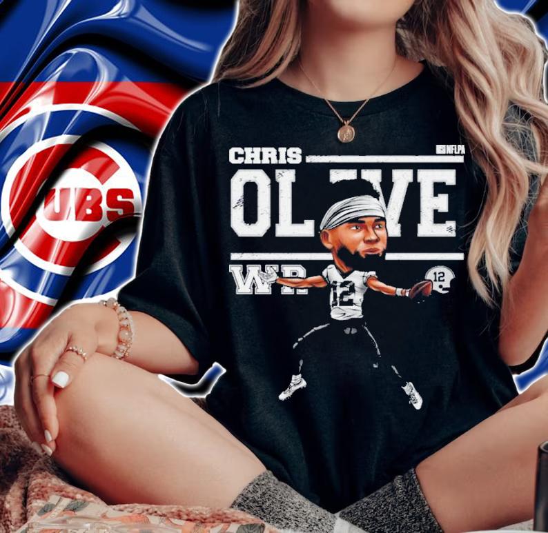 Chris Olave New Orleans Cartoon Football Shirt t-shirt