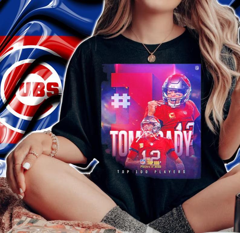Tom Brady The top 100 players of 2022 poster shirt t-shirt
