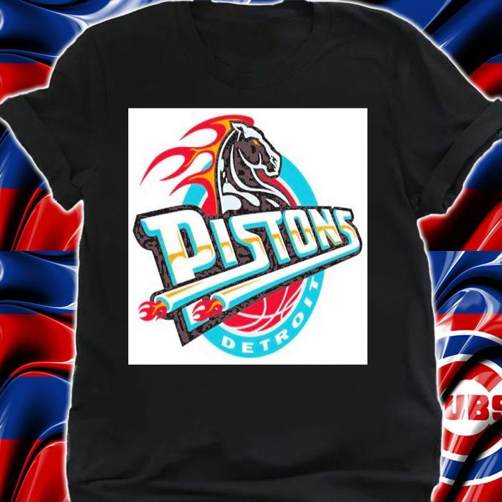 Detroit Pistons Logo Return Of The Teal Shirt t-shirt