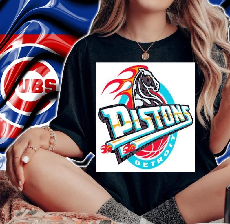 Detroit Pistons Logo Return Of The Teal Shirt t-shirt