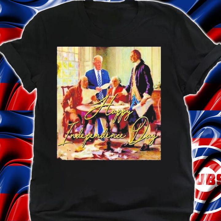 Donald Trump Differences Between James Madison and Thomas Jefferson Happy Independence Day Shirt t-shirt