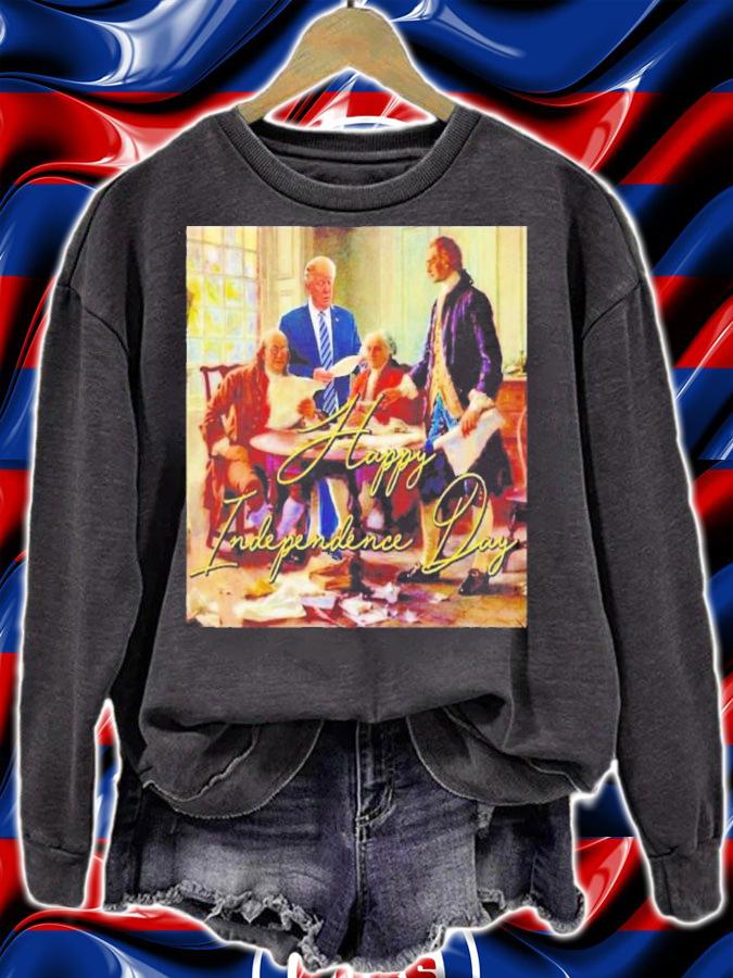 Donald Trump Differences Between James Madison and Thomas Jefferson Happy Independence Day Shirt t-shirt