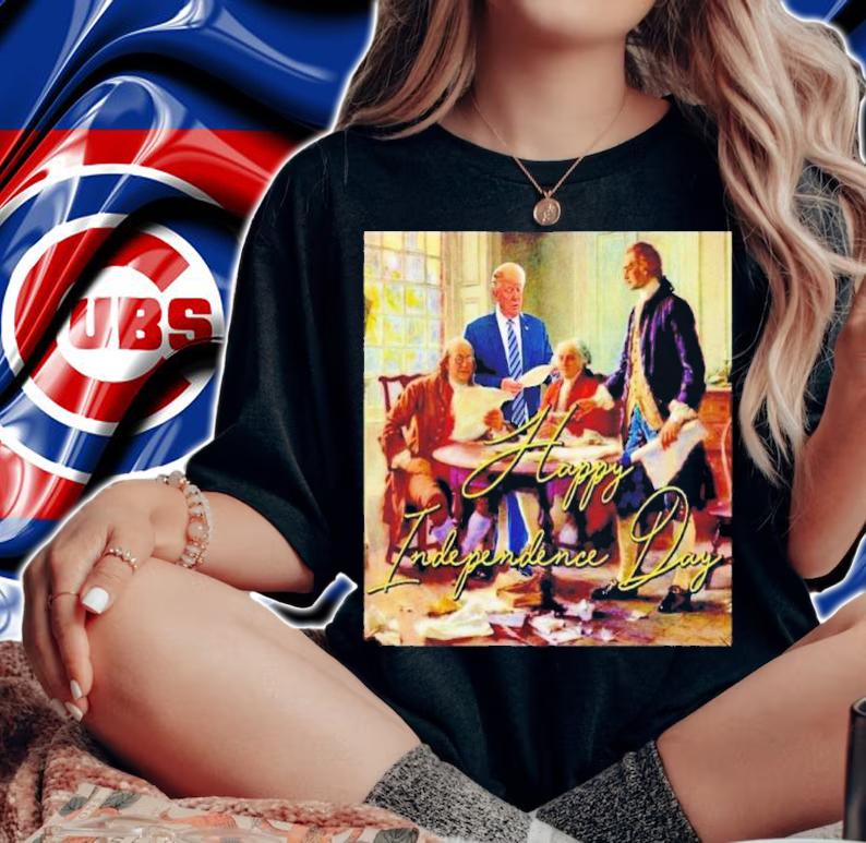 Donald Trump Differences Between James Madison and Thomas Jefferson Happy Independence Day Shirt t-shirt